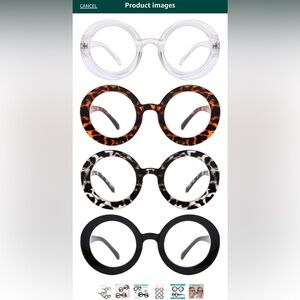 Bundle of 4 pair of glasses